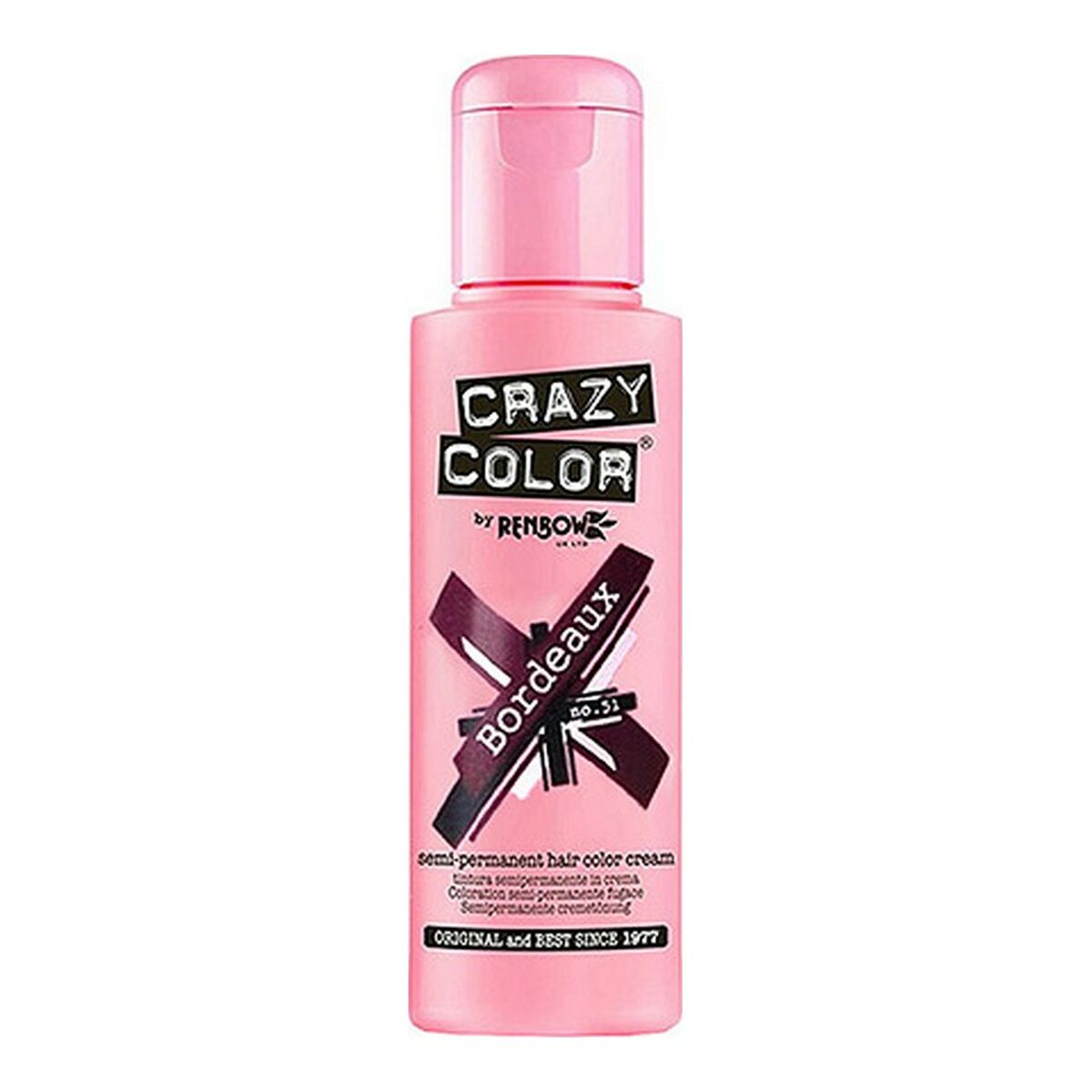 Semi-Permanent Tint Bordeaux Crazy Color 002241 Nº 51 Crazy Color