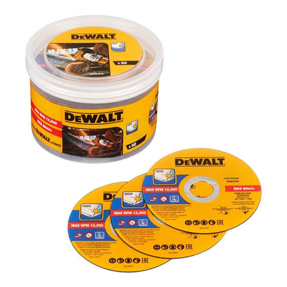 Cutting discs Dewalt dt20598-qz Ø 125 mm Angle grinder (50 Units) Dewalt