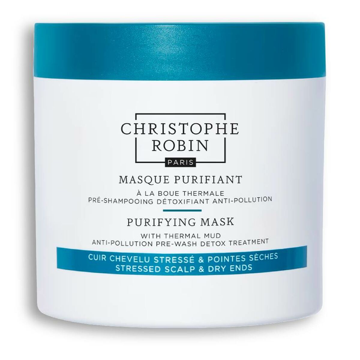 Hair Mask Christophe Robin Purifying Mud 250 ml Christophe Robin