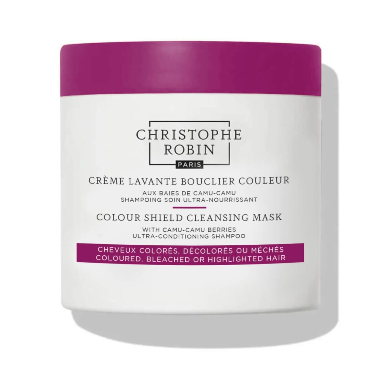 Hair Mask Christophe Robin Colour Shield Cleansing Mask (250 ml) Christophe Robin