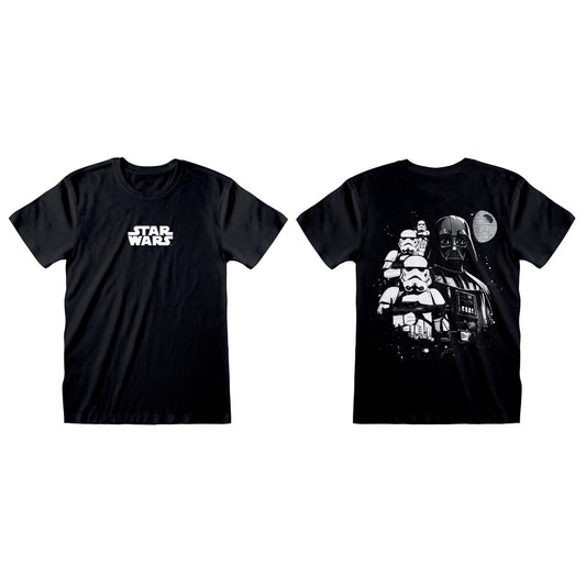 Short Sleeve T-Shirt Star Wars Collage Black Unisex Star Wars