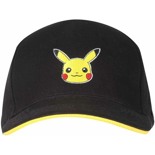 Unisex hat Pokémon Pikachu Badge 58 cm Black One size Pokémon