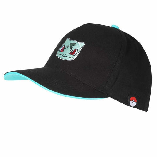 Unisex hat Pokémon Bulbasaur Badge 58 cm Black One size Pokémon