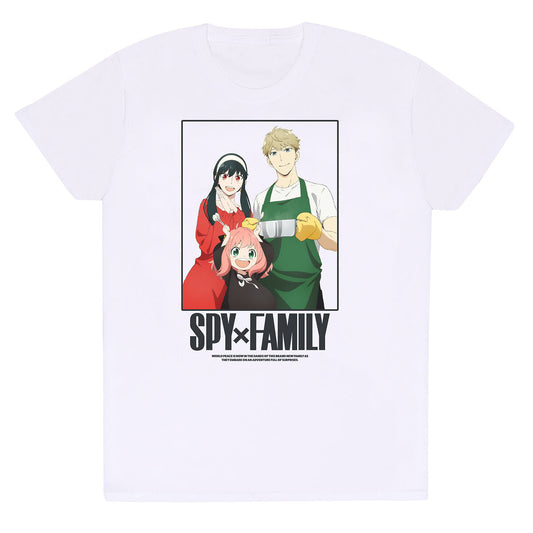 Short Sleeve T-Shirt Spy X Family Full Of Surprises White Unisex Spy X Family