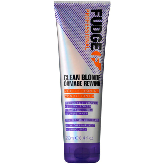 Colour Reviving Conditioner for Blonde Hair Fudge Professional Clean Blonde Damage Rewind 250 ml Fudge Professional