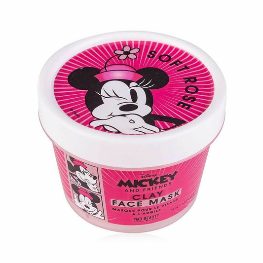 Mascarilla facial Mad Beauty Disney M&amp;F Minnie Arcilla rosa (95 ml)