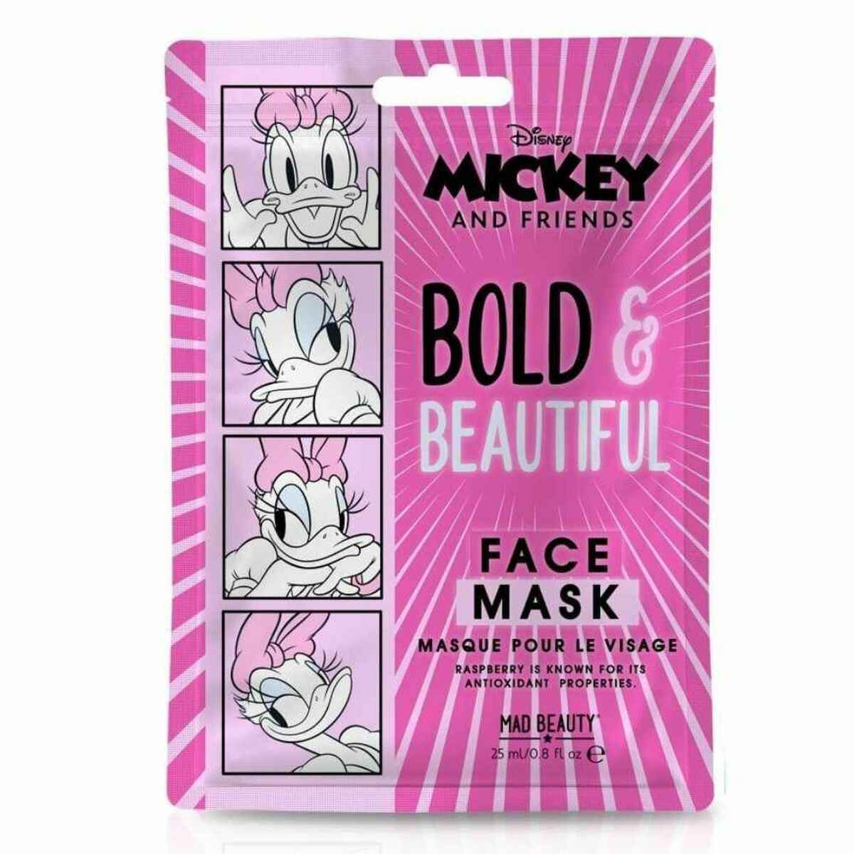 Facial Mask Mad Beauty Disney M&F Daisy (25 ml) Mad Beauty