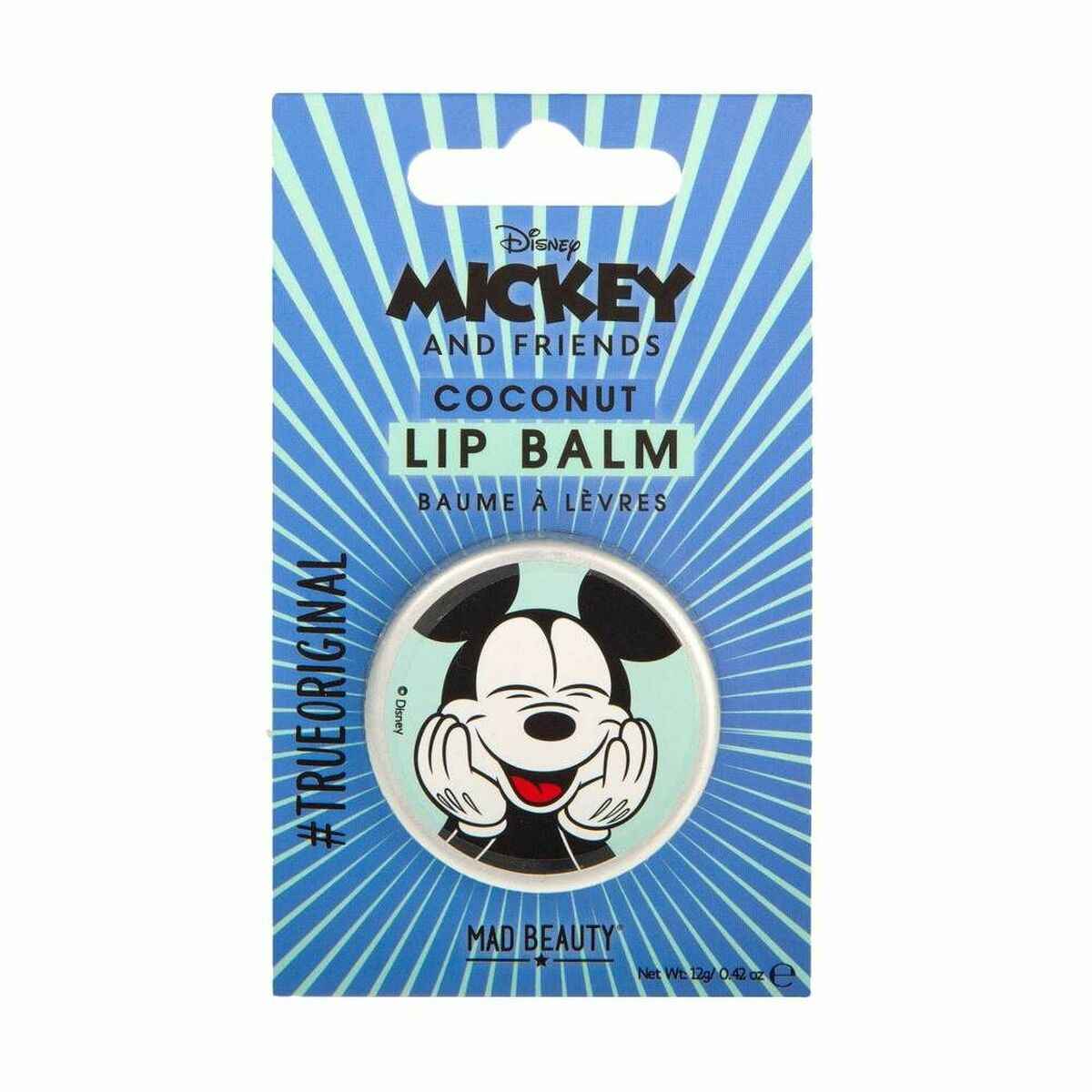 Lip Balm Mad Beauty Disney M&F Mickey Coconut (12 g) Mad Beauty