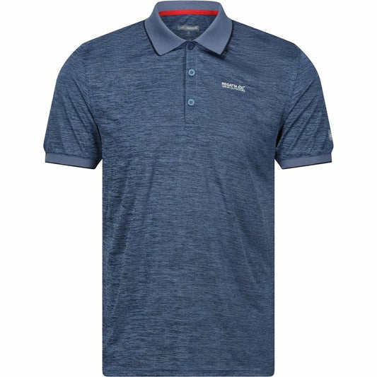 Men’s Short Sleeve Polo Shirt Regatta Remex II Blue Regatta