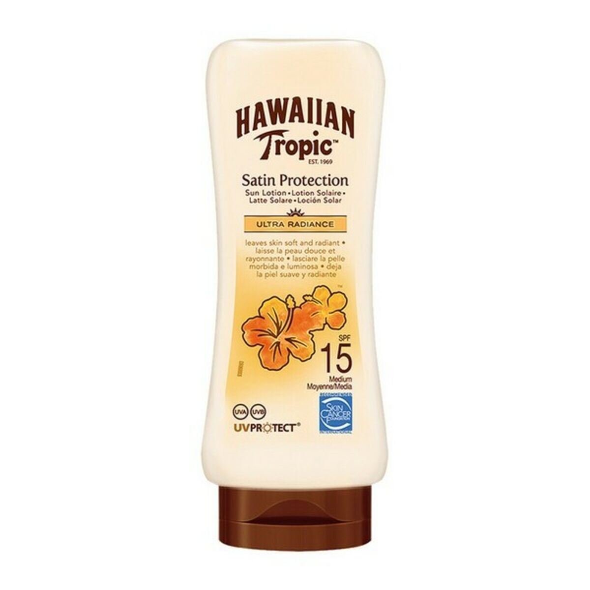 Loción solar Satin Protection Ultra Radiance Hawaiian Tropic