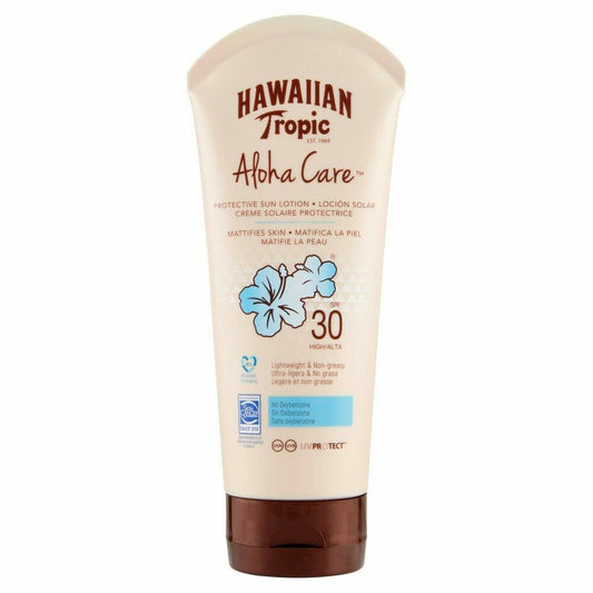 Sun Lotion Hawaiian Tropic Aloha Care SPF 30 Mattifying finish (180 ml)