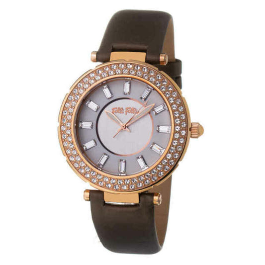 Ladies' Watch Folli Follie WF1B020SSS_BROWN (Ø 40 mm) Folli Follie