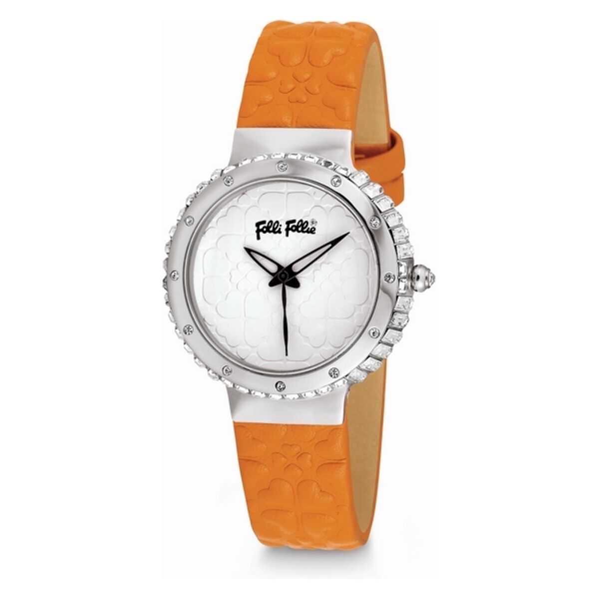 Reloj de señora Folli Follie WF13A032SPW_ORANGE (Ø 28 mm)