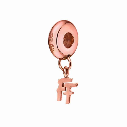 Ladies' charms Folli Follie 1P16T011R Golden 1 cm Folli Follie