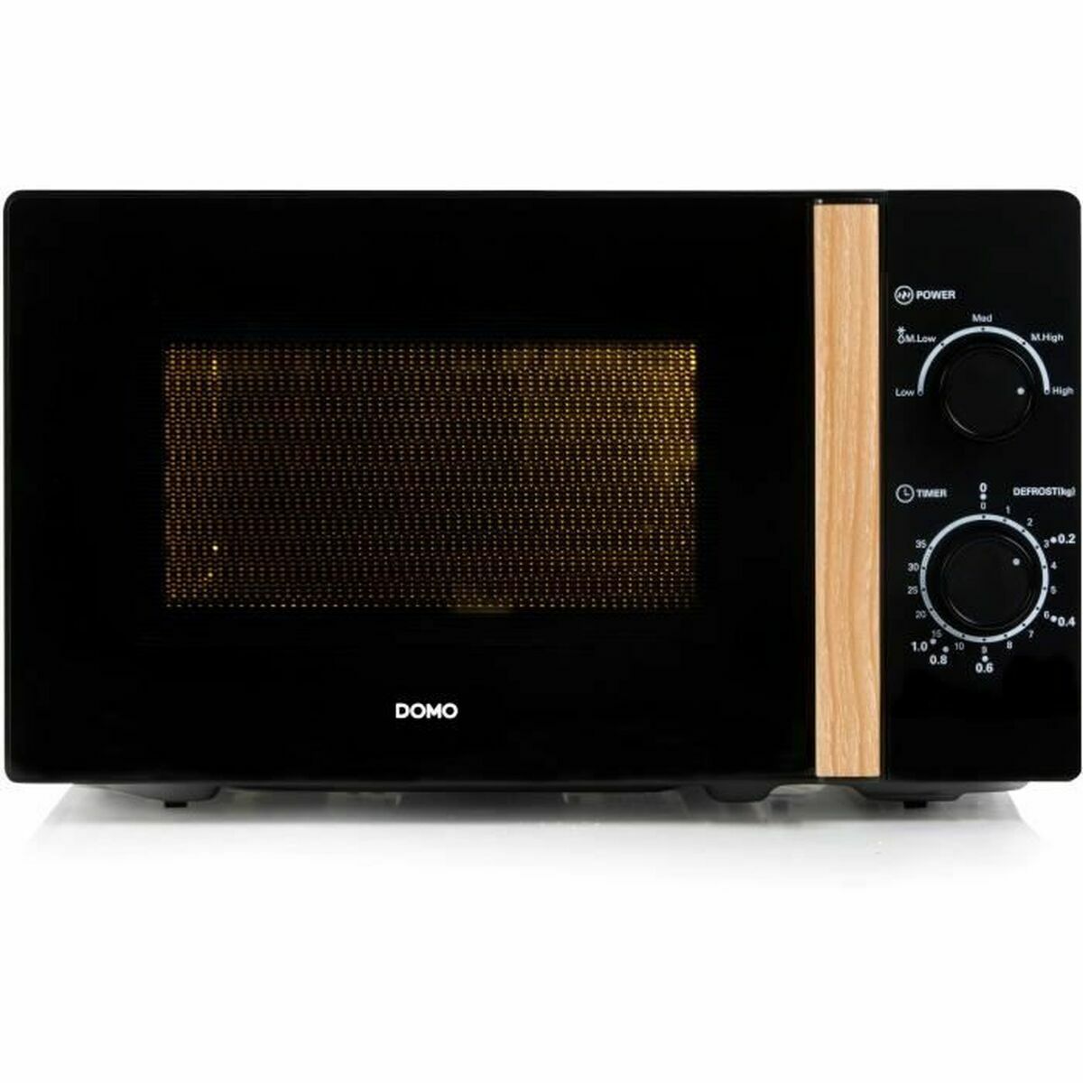 Microwave DOMO Black 700 W 20 L DOMO