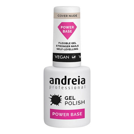 Nail Polish Semi-permanent Gel Polish Power Base Andreia 0UAPBC010UAPBCN010UAPBCP01 Nude (10,5 ml) Andreia