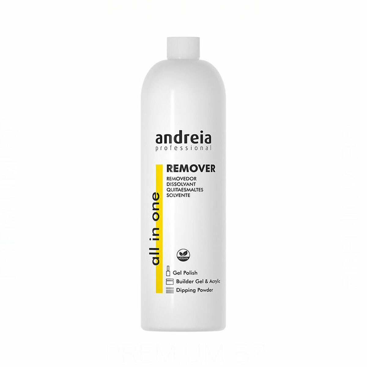 Nail polish remover Professional All In One Andreia 1ADPR 1 L (1000 ml) Andreia