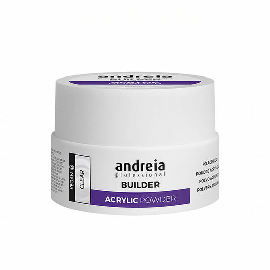 Gel nail polish Professional Builder Acrylic Powder Andreia Professional Builder Clear (20 g) Andreia