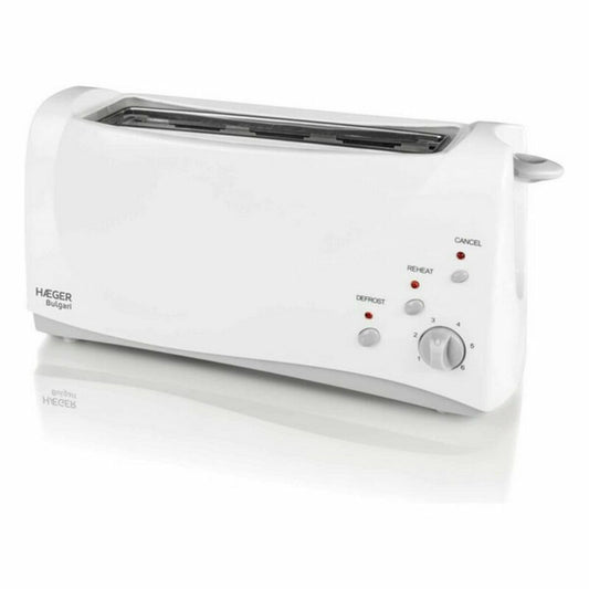 Toaster Haeger TO-100.008A Multifunction 1000 W White Haeger