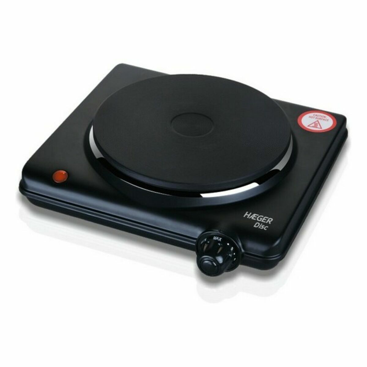 Electric Hot Plate Haeger HP-01B.012A 1500 W Black Multicolour Haeger