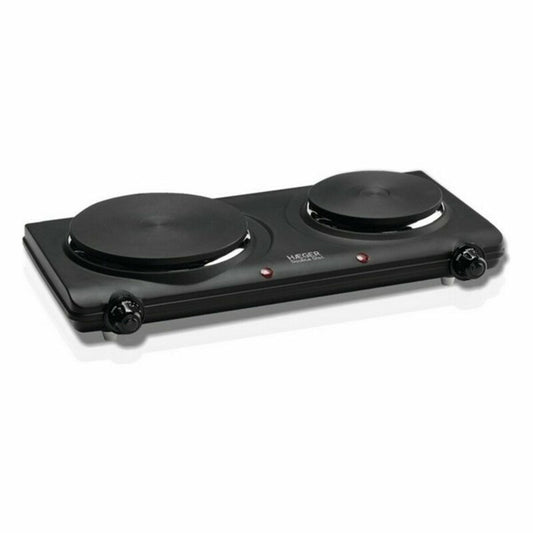 Electric Hot Plate Haeger HP-02B.013A Black 2 Stoves Multicolour 2250W Haeger