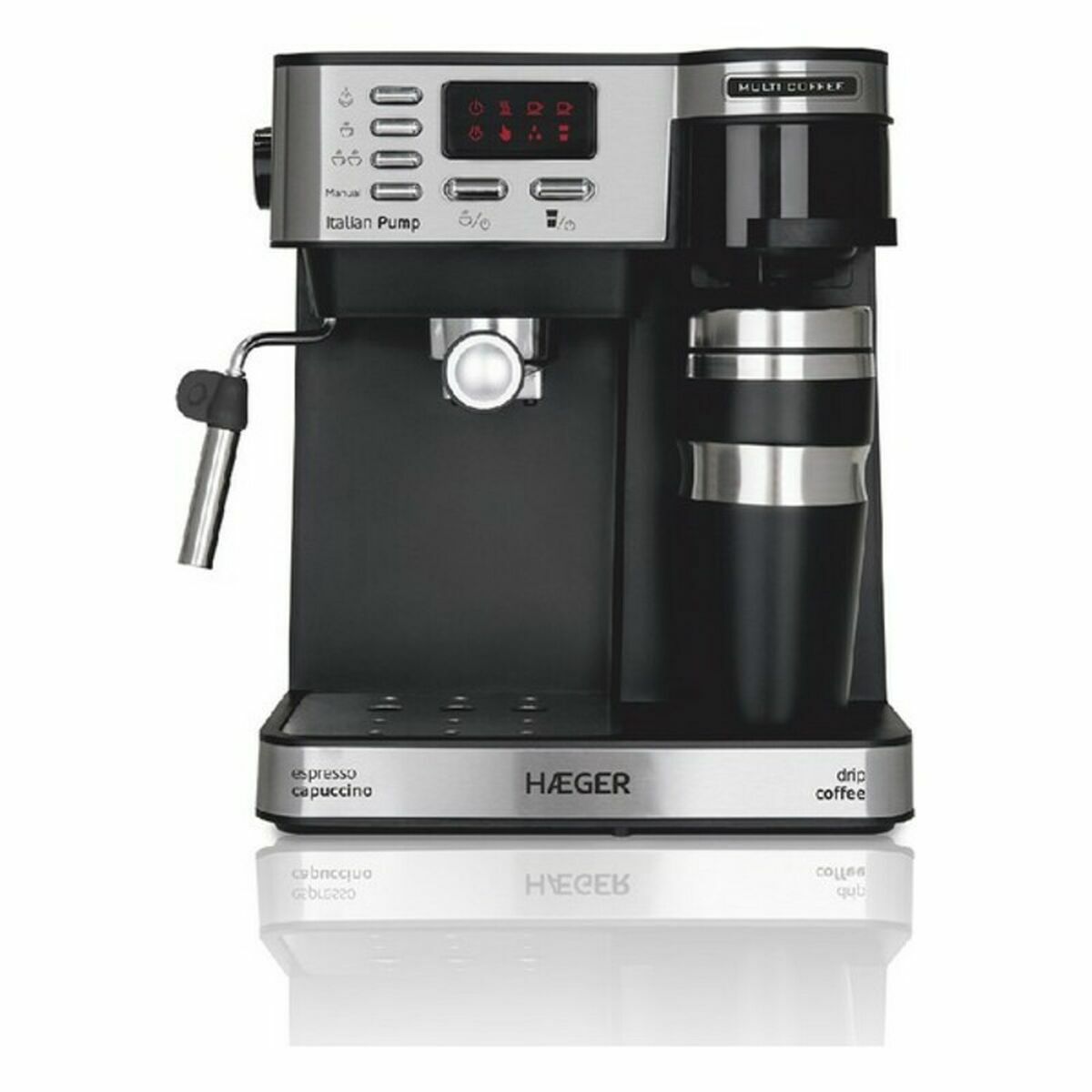 Express Manual Coffee Machine Haeger CM-145.008A Multicolour 1,2 L Haeger