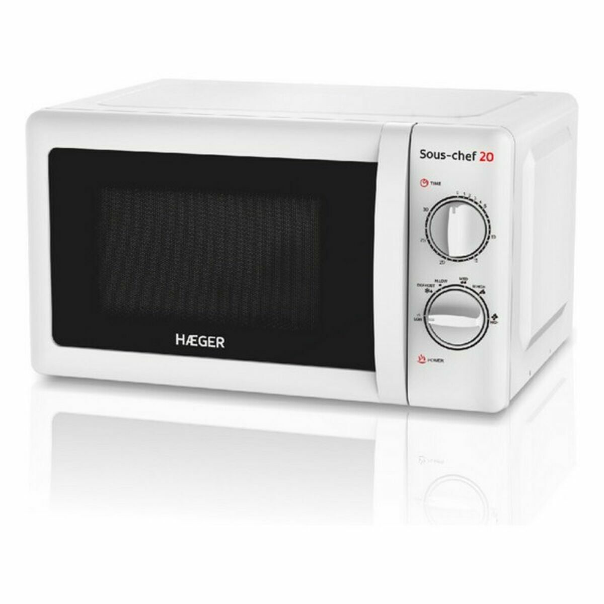 Microwave with Grill Haeger MW-70W.006A 20 L White 700W Haeger