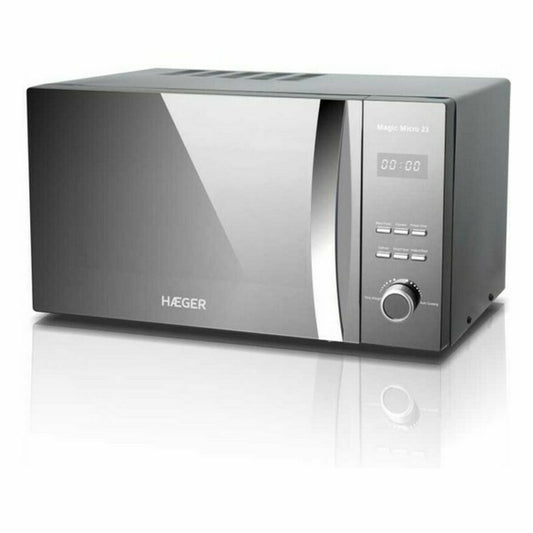 Microwave with Grill Haeger MW-80B.008A Grey 800W Haeger