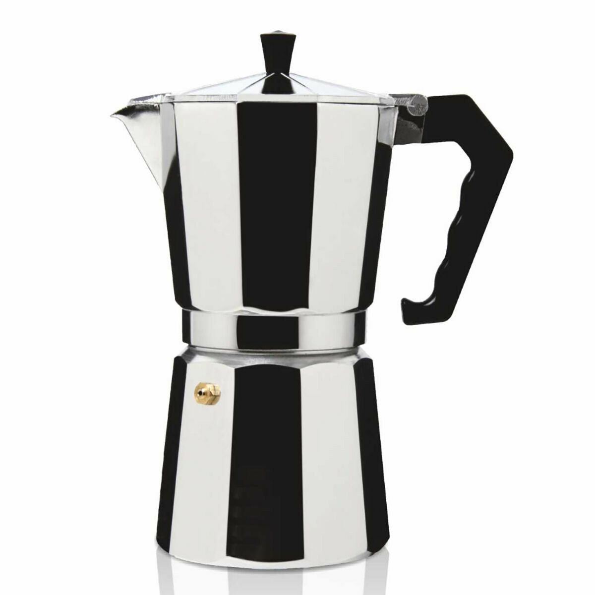 Italian Coffee Pot Haeger CP-12A.009A Aluminium 300 ml Haeger