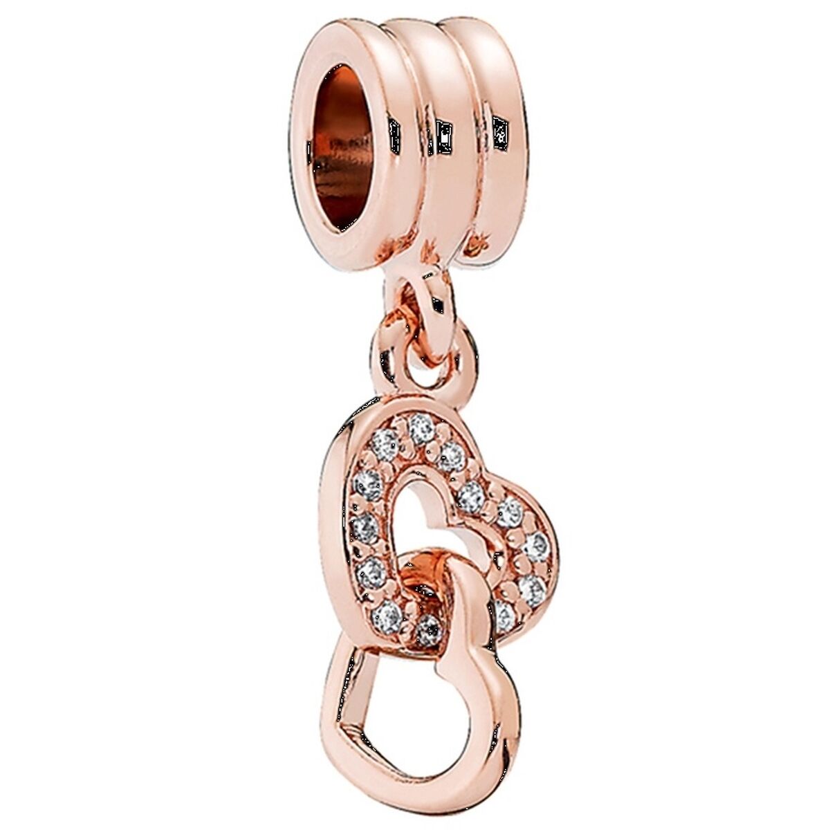 Charm de mujer Pandora CORAZONES ENTRELAZADOS