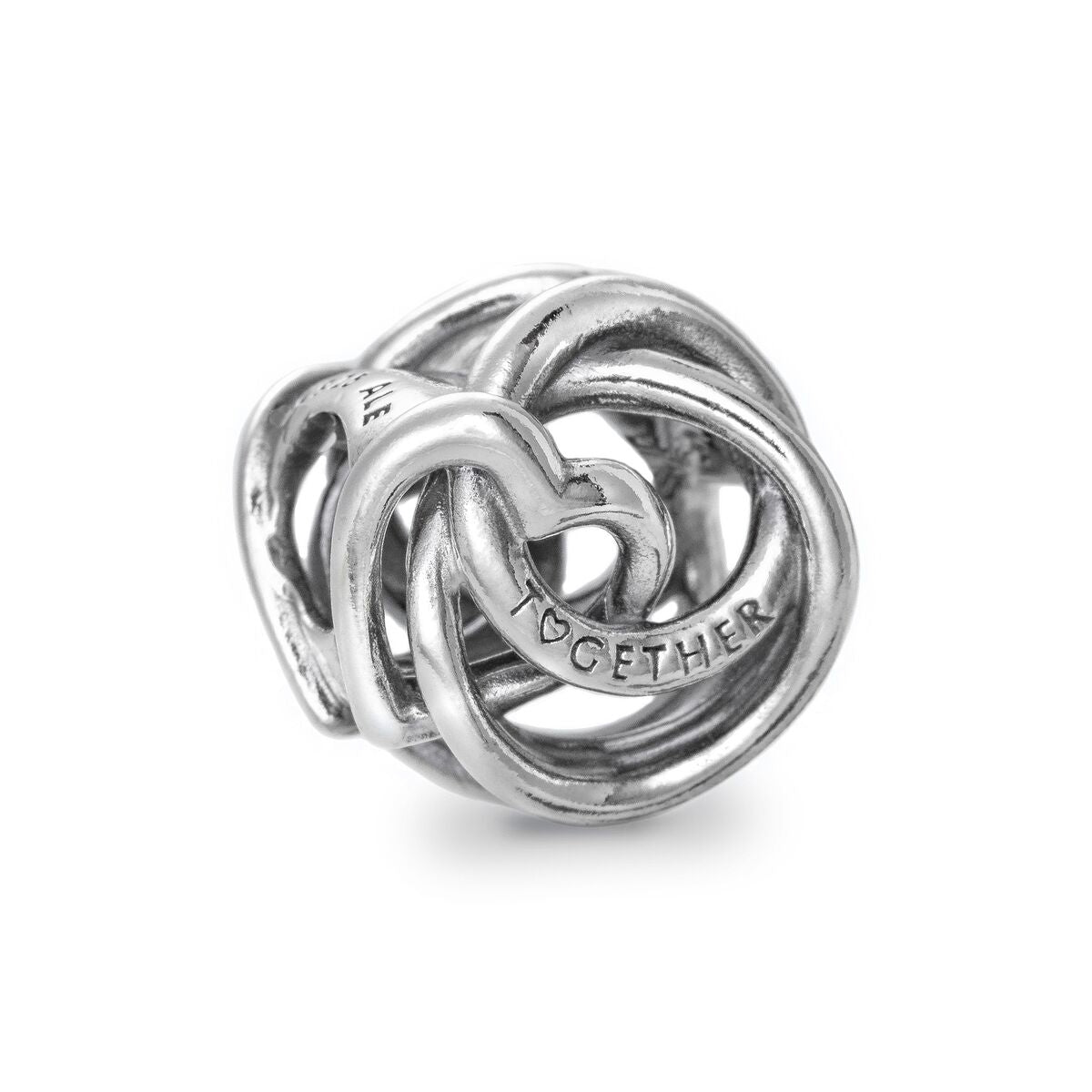 Woman's charm link Pandora FAMILY ALWAYS ENCIRCLED HEART