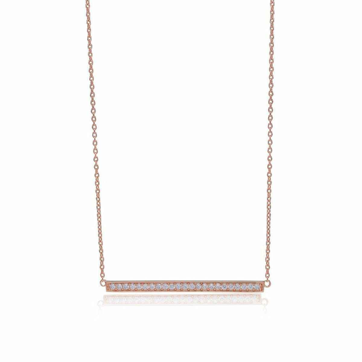 Ladies' Necklace Sif Jakobs SJ-C1013-CZ-RG 35 cm Sif Jakobs