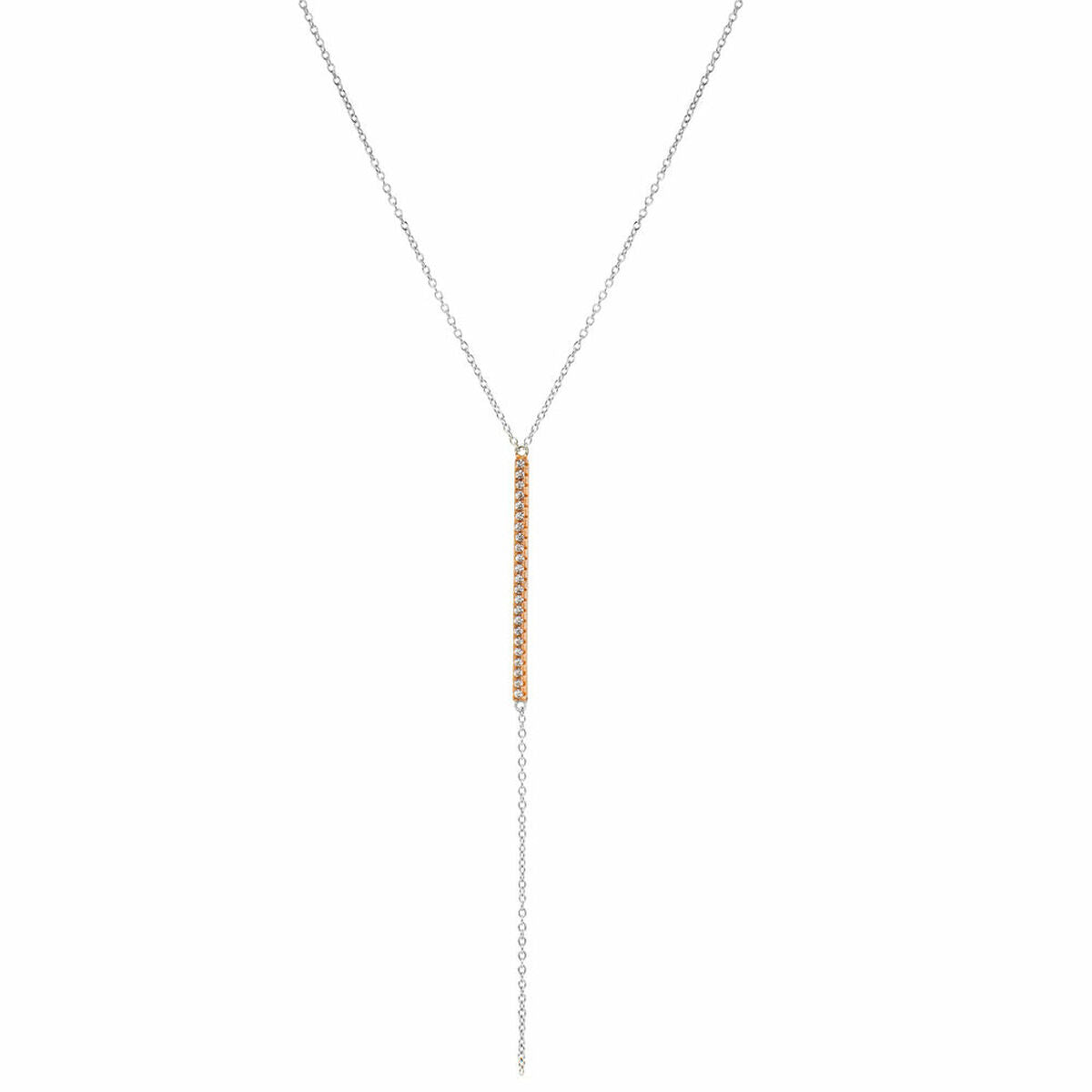 Ladies' Necklace Sif Jakobs SJ-C0154-CZ-RG 30 cm Sif Jakobs