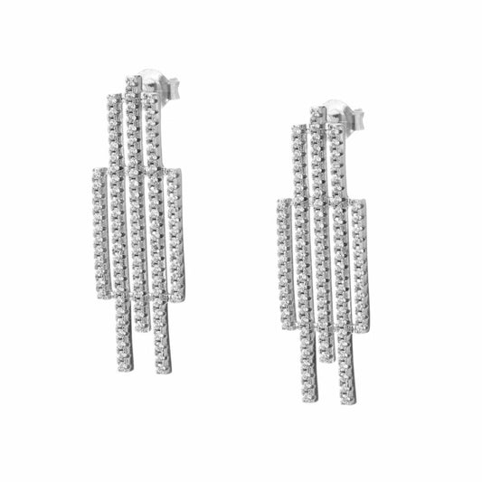 Ladies' Earrings Sif Jakobs E0203-CZ Sterling silver 3 cm Sif Jakobs