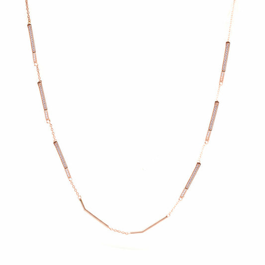 Ladies' Necklace Sif Jakobs C446-CZ-RG 35 cm Sif Jakobs