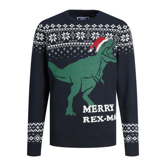 Unisex Jumper Jack & Jones T REX Navy Blue Jack and Jones