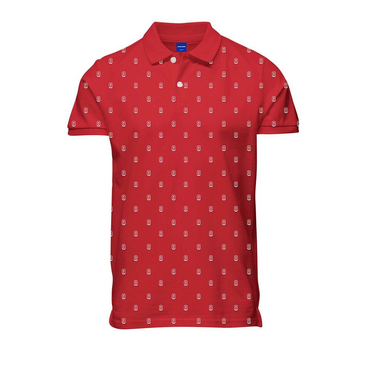 Men’s Short Sleeve Polo Shirt JORCOLLECT Jack & Jones SS FST 12232663 Red Jack and Jones