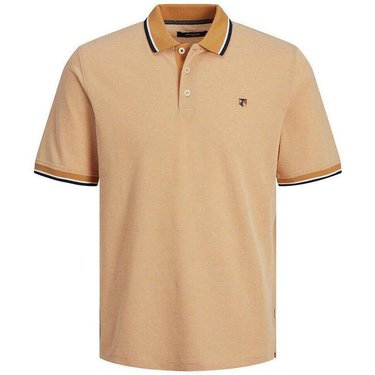 Men’s Short Sleeve Polo Shirt Jack & Jones JPRBLUWIN POLO SS NOOS 12169064 Orange Jack and Jones