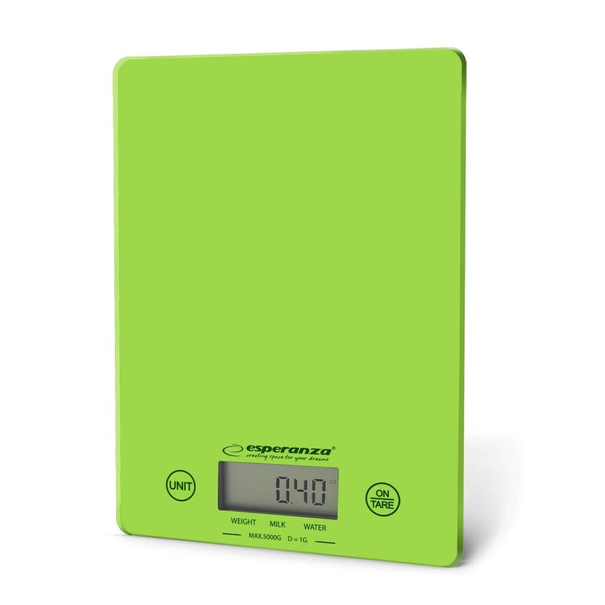 kitchen scale Esperanza EKS002G Green 5 kg Esperanza