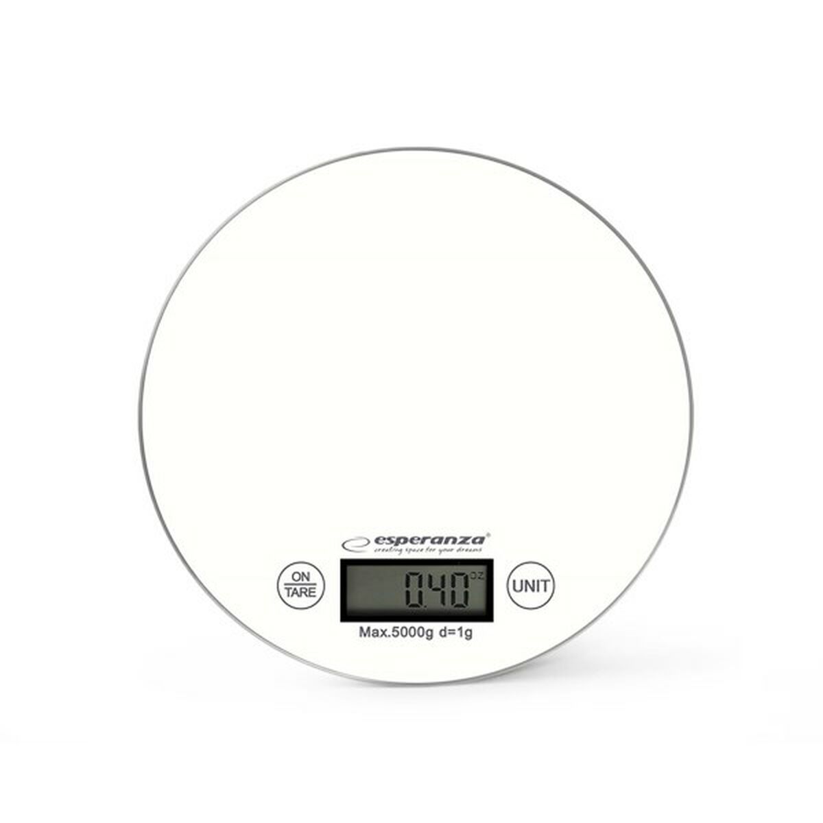 kitchen scale Esperanza EKS003W White 5 kg Esperanza