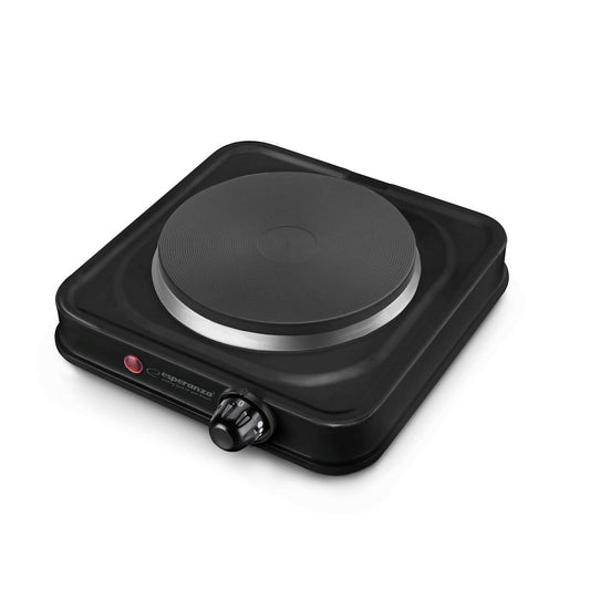 Electric Hot Plate Esperanza EKH003K Black 1000 W 21 x 6 x 21 cm Esperanza