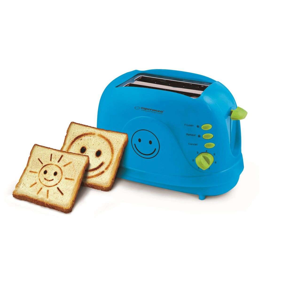 Toaster Esperanza EKT003B 750 W Esperanza