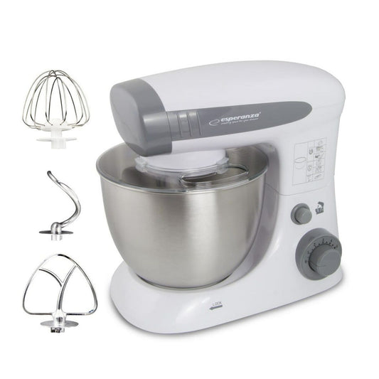 Food Processor Esperanza EKM024 White Grey 800 W 4 L Esperanza