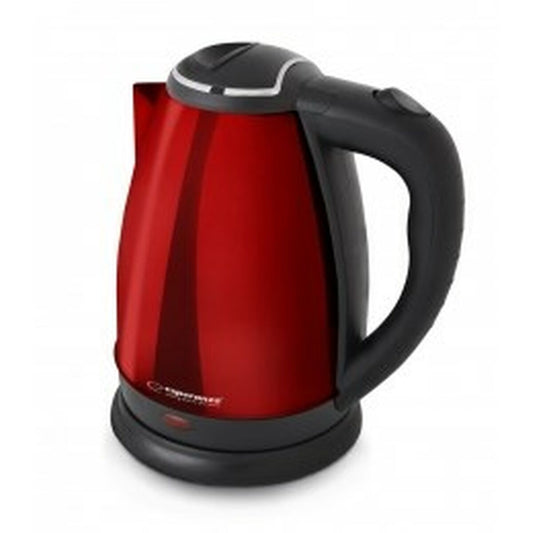 Kettle Esperanza EKK113R Black Red Stainless steel Plastic 1800 W 1,8 L Esperanza