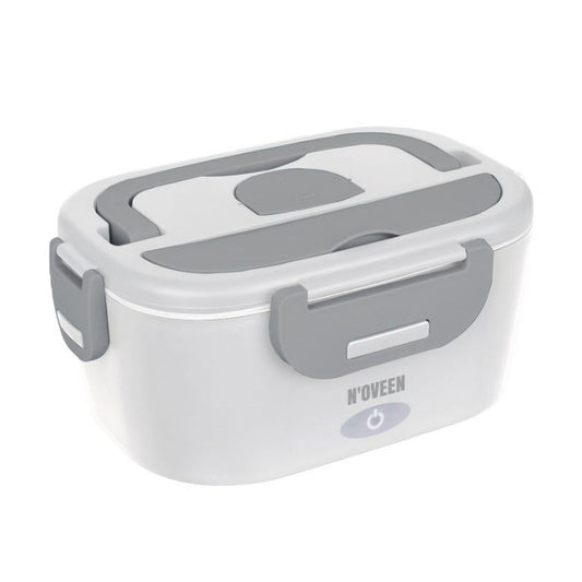 Electric Lunch Box N'oveen LB715 White Grey 1,1 L 2 Pieces Noveen