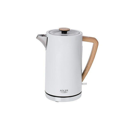 Kettle Adler AD 1347w White Wood 2200 W 1850 W 1,7 L Adler