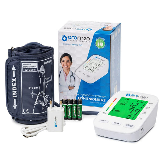 Arm Blood Pressure Monitor Oromed ORO-BP3+ zasilacz Oromed