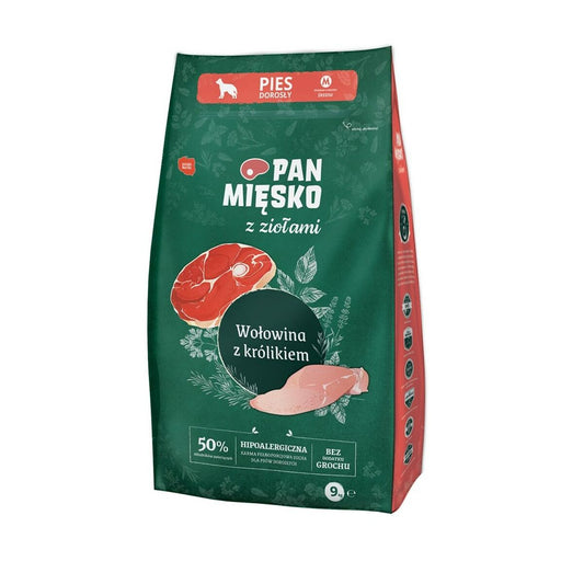 Fodder PAN MIĘSKO Veal 9 kg PAN MIĘSKO