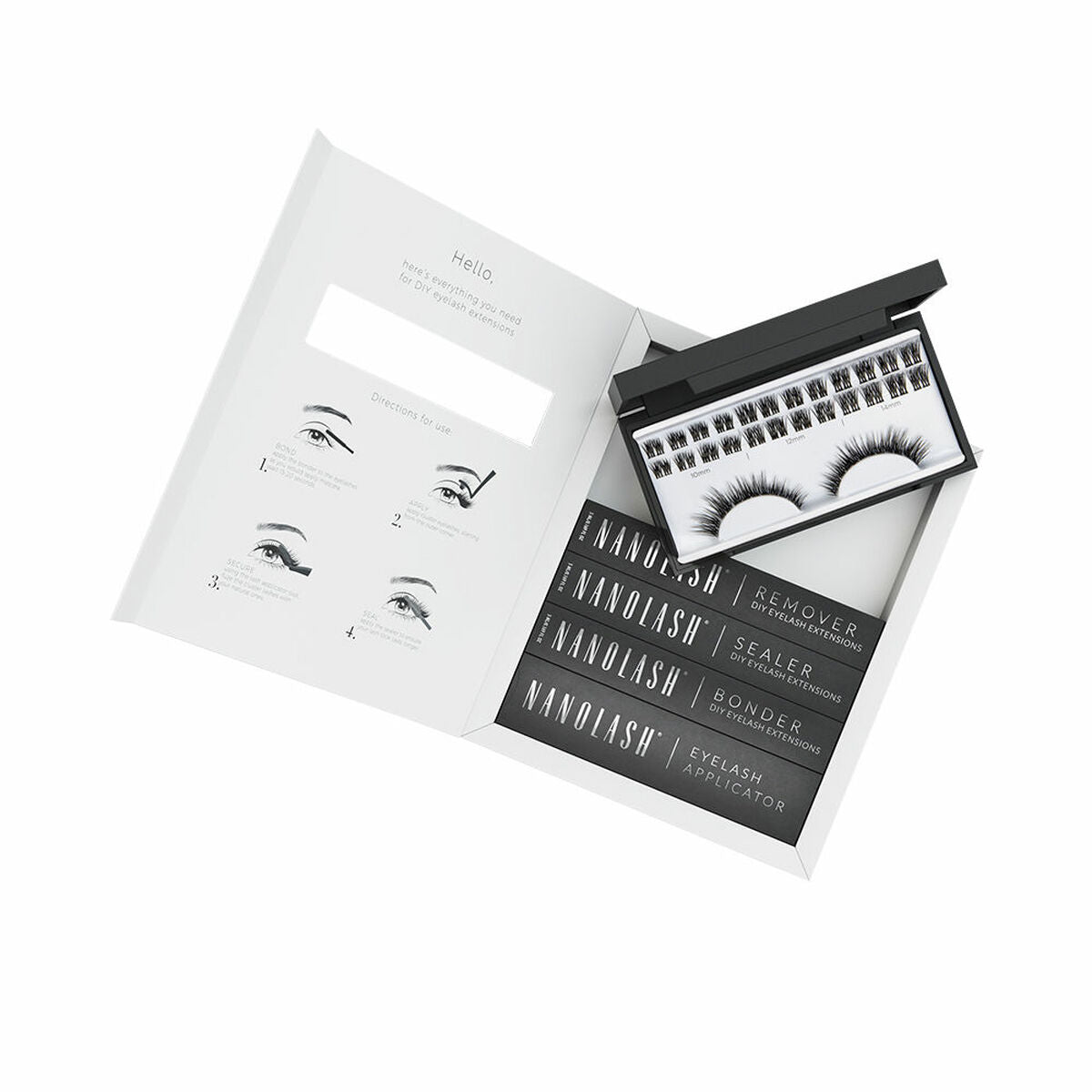 Set of false eyelashes Nanolash Heartbreaker 5 Pieces