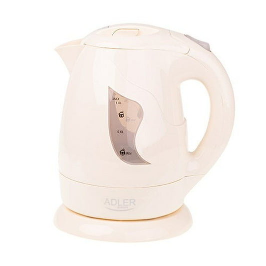 Kettle Adler AD 08b Beige Plastic 850 W 1 L Adler